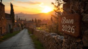 Auguri di nuovo anno gentile